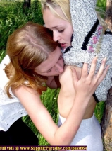 Sapphic Erotica excited lesbian girls