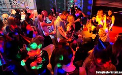 Sinfully party chicks dancing and fucking