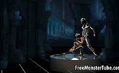 Sexy 3d Babe From Tron Enjoying Getting Fucked Hard