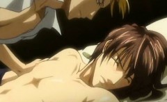 Sexy Hentai Boys Having Hard Anal Sex And Love In Bed
