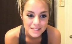 Beautiful Girl Showing Off Her Body