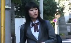 Asian Schoolgirl And Her Male Slave
