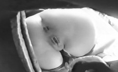 Amateur allure ass cumshot