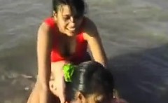 Indian Sluts With A White GUy Outdoors