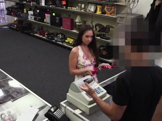 Sexy teen with nice tits gets fucked in the office