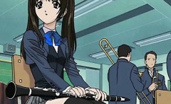 Huge Titted Hentai Teacher Takes Huge Dong