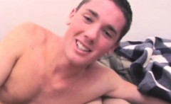 Straigtbait sucking cock for the first time