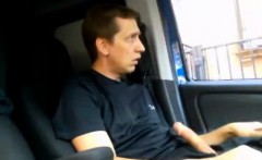 NY Day Masturbation in Vehicle as Walk By