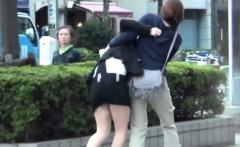 Asian Teen Public Pees