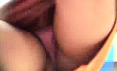 He Put A Spy Cam On His Shoe And Gets Some Nice Upskirt Sho