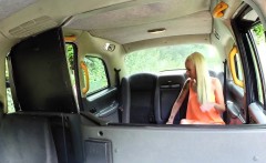 Real English Cabbie Eats Babes Pussy