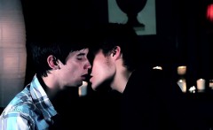 Vamp Bite Partners Neck Suck Blood After Rough Anal Sex