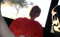 Delicate Teen Is Rubbing Her Soaking Wet Cunt On A Bus Seat