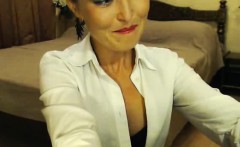 Hot Secretary Double Penetration On Webcam