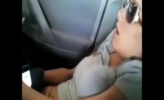 Masturbating in the car