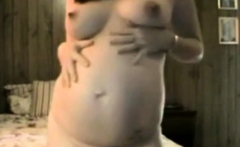 Pregnant girl humiliates her husband on webcam