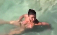 Me Masturbating In The Surf Of The Sea