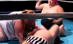 Weird 3some With A Midget And Two Overweight Sluts