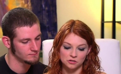 This Hot Ginger Babe Loves To Be Fucked By Horny Strangers.