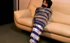 Japanese woman bdsm gagging