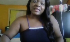 Busty Beauty Ebony Pissing