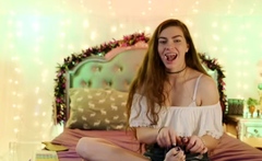 Softcore Tease Lying in bed with 2 hot chicks