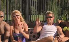 Softcore Sex With A Kinky Swinger Couple
