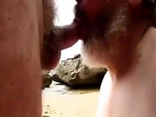 Beach Blowjob