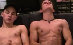 Teen Friends Wanking Together