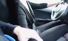 Handjob In Car