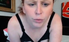 Redhead Pregnant Cam Girl