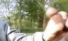Grandpa in park