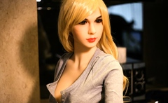 Blonde Big Boobs Teen Sex Doll Small Tight Ass