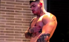 Hot Hunk Owns Latin Gay Ass to Fuck Hard