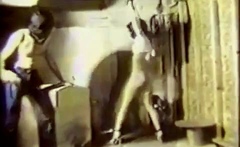 Femdom fetish mistresses fuck bdsm loser with strapon