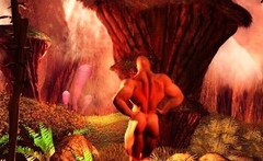 3D Hunks with Big Cocks