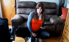 Huge Toy Anal Play