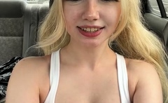 Amateur blonde teen casi james outdoor hardcore pounding