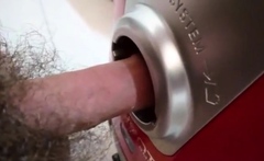 The Vacuum Cleaner Hole And Cumshot Inside