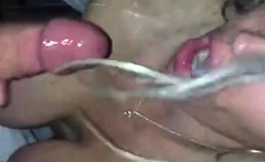 Sexy amateur blonde blowjob amp cumshot HD