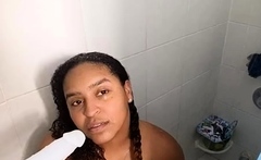 Professor Gaia - Live Show Tags Naked Shower Soapy Blow Job