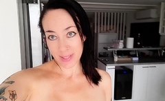 Brunette Solo Webcam Masturbation