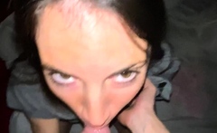 Delirious brunette whore riding big cock hardcore