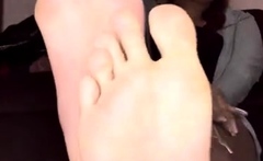 Foot Fetish jerk off Solo cyruz