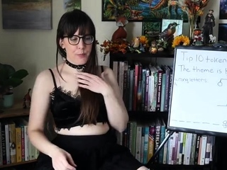 Webcam Teen masturbates and pretends you came in her mouth
