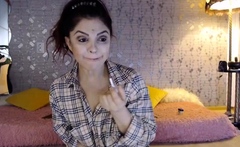 Pale Amateur Teen Brunette Lynn Love