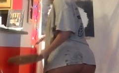Amateur blonde bbw ruby sexy ass tease nasty video