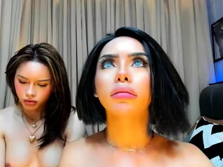 Sexy Asian Ladyboy Masturbating