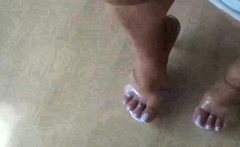 Mix of Foot Fetish clips from Amateur Trampling
