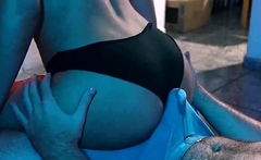 Sweet amateur Bonnie Shay in pov cumshot action